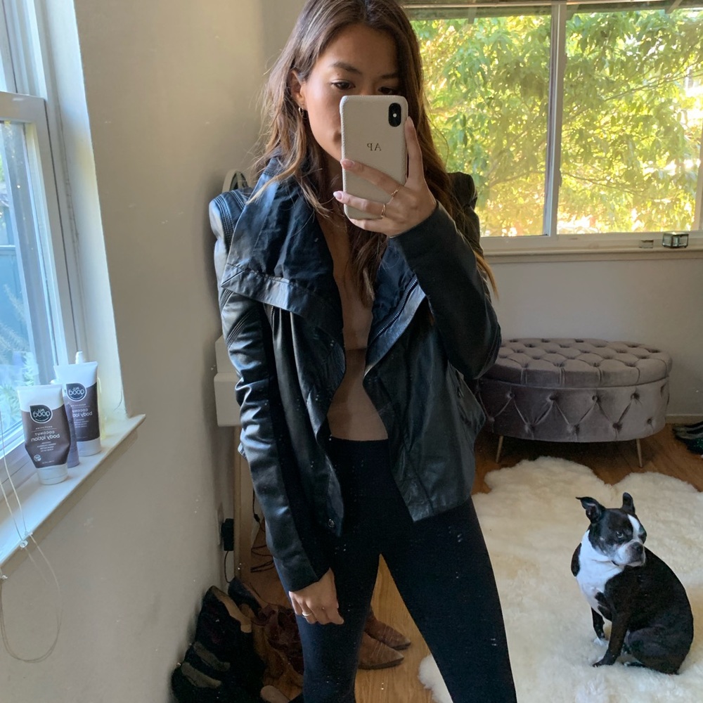 BCBG MaxAzria Leather Jacket